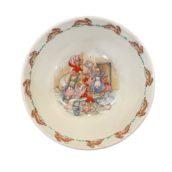 RARE: Vintage Royal Doulton Bunnykins Set - Picture 7 of 15